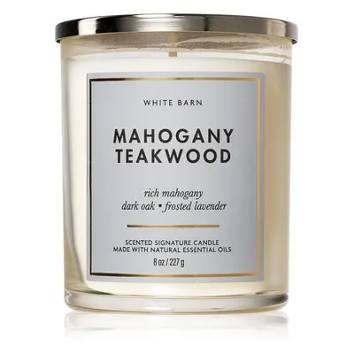 Bath & Body Works Mahogany Teakwood candela profumata