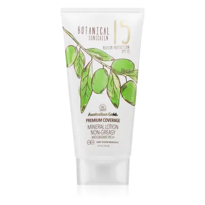 Australian Gold Botanical crema protettiva contro la luce solare SPF