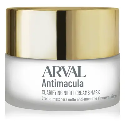 Arval Antimacula Clarifying Night Cream & Mask maschera in crema rigenerante notte contro le mac