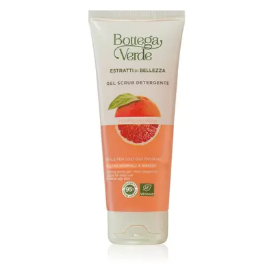 Bottega Verde Pink Grapefruit gel detergente esfoliante per pelli normali e grasse