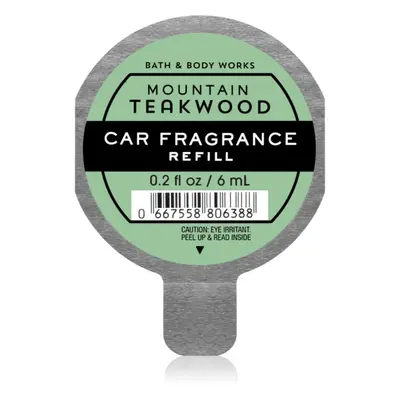 Bath & Body Works Mountain Teakwood deodorante per auto ricarica