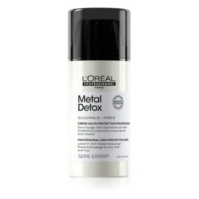 L’Oréal Professionnel Serie Expert Metal Detox crema protettiva per capelli fragili e stanchi