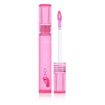 LAMEL All in One Lip Tinted Plumping Oil olio tonificante per le labbra per aumentare il volume 