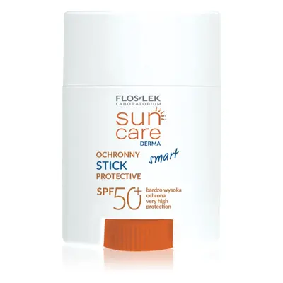 FlosLek Laboratorium Sun Care Derma crema abbronzante in stick per viso e punti sensibili SPF 50