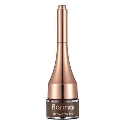 flormar Brow Pomade pomata per sopracciglia con pennellino colore Brown