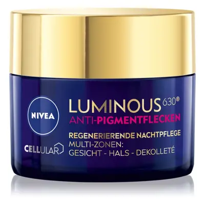 NIVEA Luminous crema notte contro le macchie della pelle