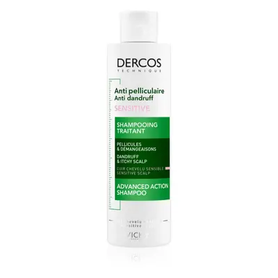 Vichy Dercos Anti-Dandruff Sensitive shampoo lenitivo per il cuoio capelluto contro la forfora