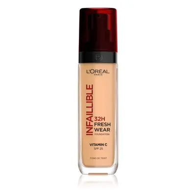 L’Oréal Paris Infaillible 32H Fresh Wear fondotinta lunga tenuta SPF colore Sable Eclat