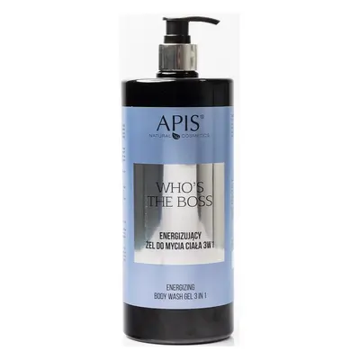 Apis Natural Cosmetics Who's the boss gel doccia energizzante in per uomo