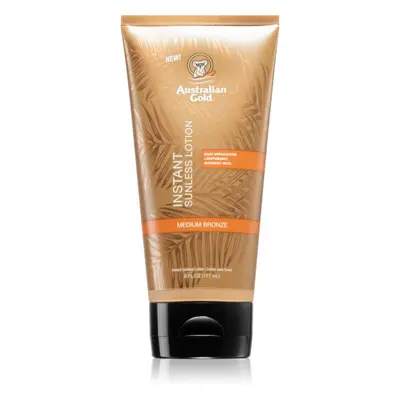 Australian Gold Instant Sunless latte autoabbronzante Medium Bronze