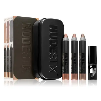 Nudestix Kit Nude Metallic Eye Mini palette di trucchi per gli occhi