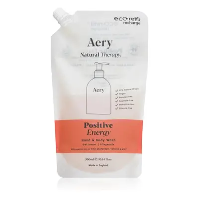 Aery Aromatherapy Positive Energy sapone liquido per mani e corpo ricarica