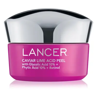 LANCER CAVIAR LIME ACID PEEL scrub in crema illuminante e idratante