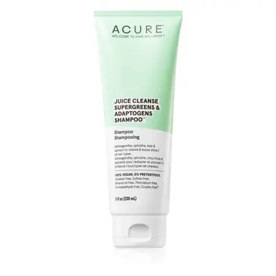 ACURE Juice Cleanse Supergreens & Adaptogens shampoo energizzante per capelli e cuoi capelluti s