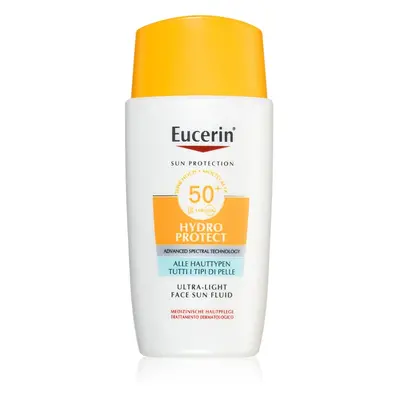 Eucerin Sun Protection lozione abbronzante per il viso SPF 50+