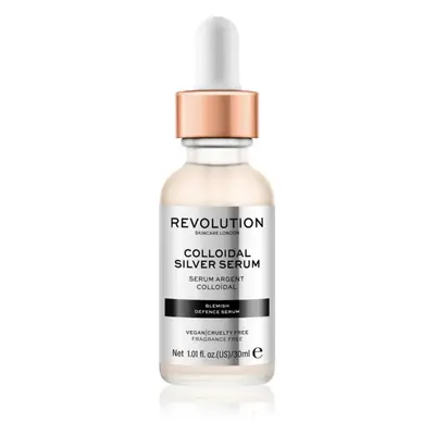 Revolution Skincare Colloidal Silver Serum siero lenitivo per pelli problematiche, acne