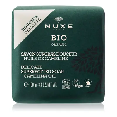 Nuxe Bio Organic Delicate Superfatted Soap Camelina Oil sapone nutriente ultra-delicato per corp