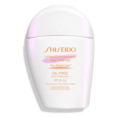 Shiseido Sun Care Urban Environment Age Defense crema abbronzante opacizzante viso SPF