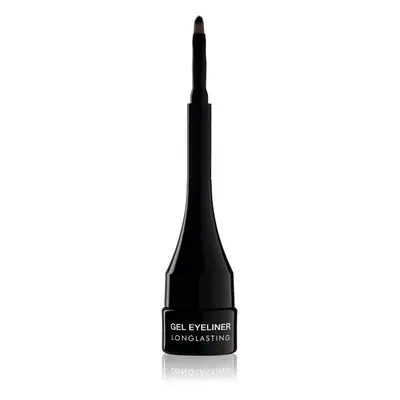 Pierre René Eyes Eyeliner eyeliner in gel resistente all'acqua colore Carbon Black