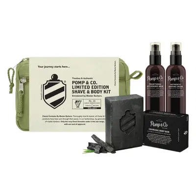 Pomp & Co Shave & Body Dopp Kit set per rasatura