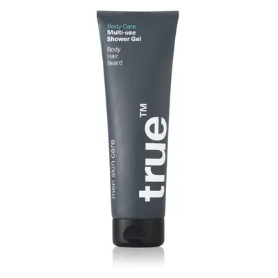 true men skin care Multi-use Shower Gel gel doccia per viso, corpo e capelli per uomo