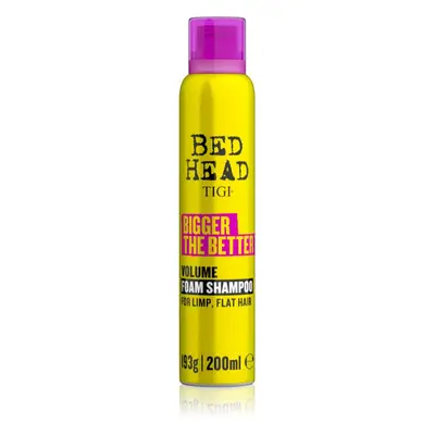 TIGI Bed Head Bigger the Better shampoo mousse per il volume dei capelli