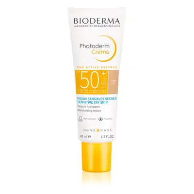 Bioderma Photoderm Créme crema protettiva colorata viso SPF 50+ colore Light