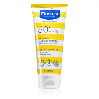 Mustela Family SPF 50+ crema abbronzante per bambini SPF 50+