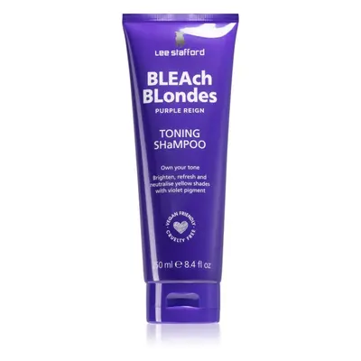 Lee Stafford Bleach Blondes Toning Shampoo shampoo per capelli biondi neutralizzante per toni gi