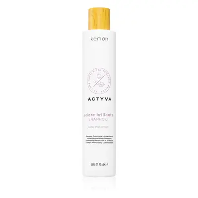 Kemon Actyva Colore Brillante shampoo illuminante e rinforzante per capelli tinti