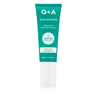 Q+A Niacinamide crema protettiva viso SPF