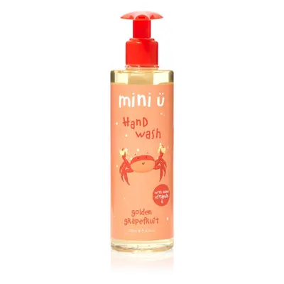 Mini-U Hand Wash sapone liquido naturale mani per bambini Golden Grapefruit