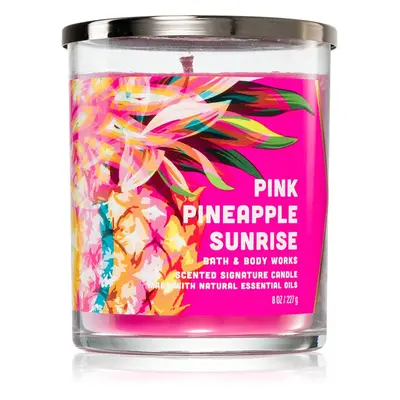 Bath & Body Works Pink Pineapple Sunrise candela profumata