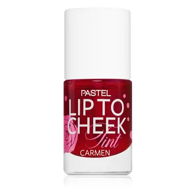 Pastel Lip To Cheek Tint blush liquido per labbra e guance colore Carmen