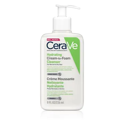 CeraVe Cleansers crema detergente in schiuma per pelli normali e secche