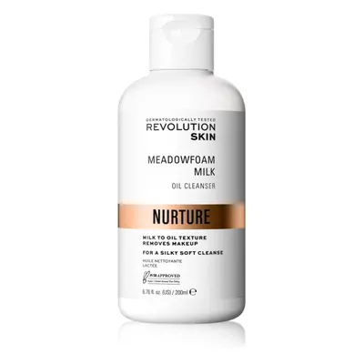 Revolution Skincare Nurture Meadowfoam Milk balsamo olio detergente