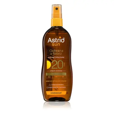 Astrid Sun olio abbronzante per abbronzatura intensa SPF