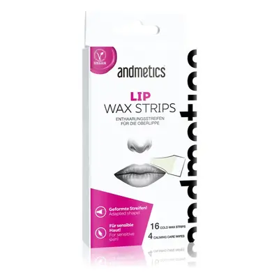 andmetics Wax Strips Lip strisce depilatorie per il labbro superiore