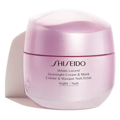 Shiseido White Lucent Overnight Cream & Mask maschera e crema notte idratante contro le macchie 