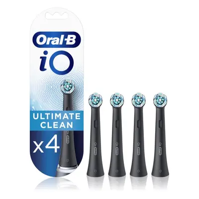 Oral B iO Ultimate Clean testine di ricambio per spazzolino Black