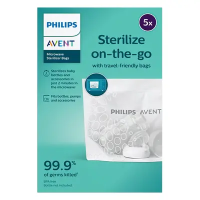 Philips Avent Sterilize on-the-go sacchetti sterilizzanti per il forno a microonde