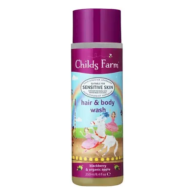 Childs Farm Hair & Body Wash emulzione detergente per corpo e capelli Blackberry & Organic Apple