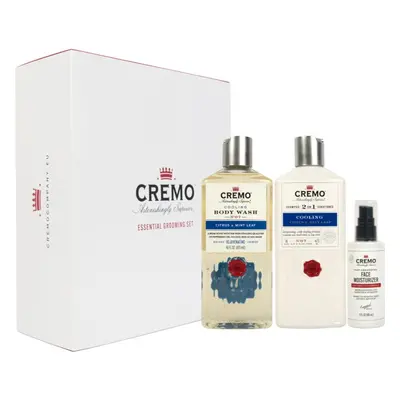 Cremo Essential Grooming Set confezione regalo per capelli e corpo per uomo