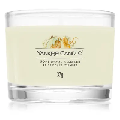 Yankee Candle Soft Wool & Amber candela votiva