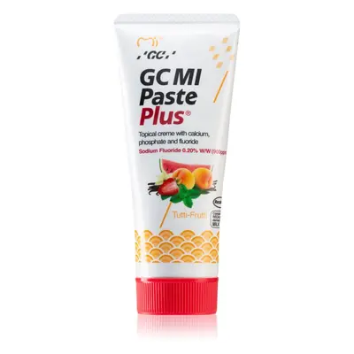 GC MI Paste Plus crema rimineralizzante protettiva per denti sensibili al fluoro aroma Vanilla