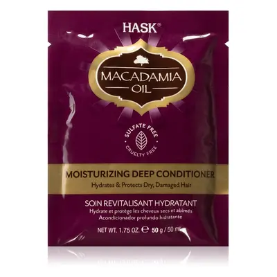 HASK Macadamia Oil balsamo idratante per capelli secchi, rovinati e trattati chimicamente