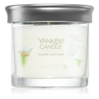 Yankee Candle Clean Cotton candela profumata Signature