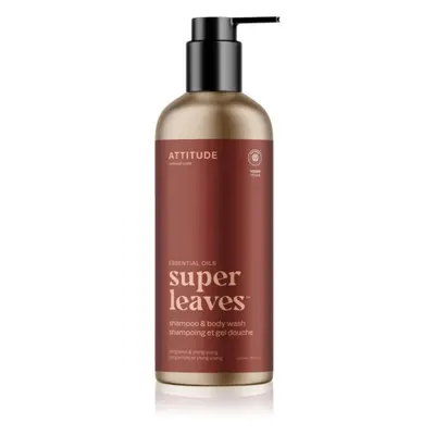 Attitude Super Leaves Bergamot & ylang-ylang shampoo e doccia gel in