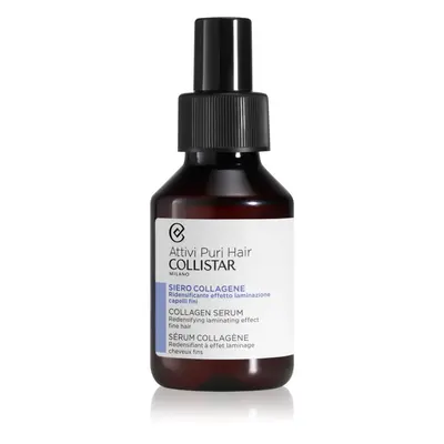 Collistar Hair Collagen Serum Redensifying Laminating Effect siero per capelli con collagene