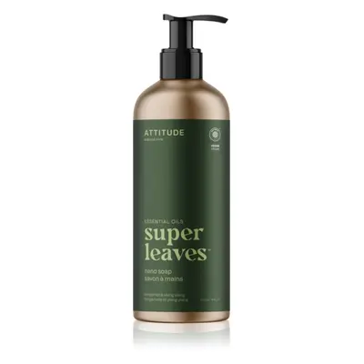 Attitude Super Leaves Essentials sapone naturale per le mani Bergamot & Ylang Ylang